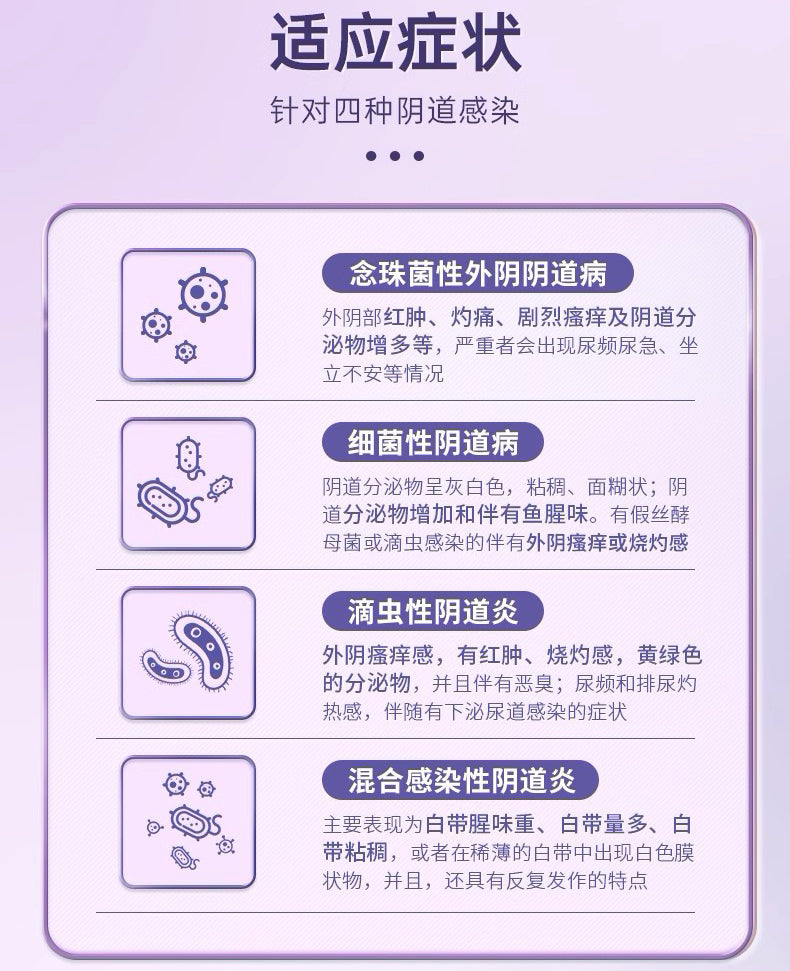 双唑泰阴道泡腾片, Шуанцзуотай Индао Паотэнпян, метронидазол, клотримазол и хлоргексидина ацетат, вагинальные шипучие таблетки, 6 таблеток, для лечения бактериального, грибкового и протозойного вагинита