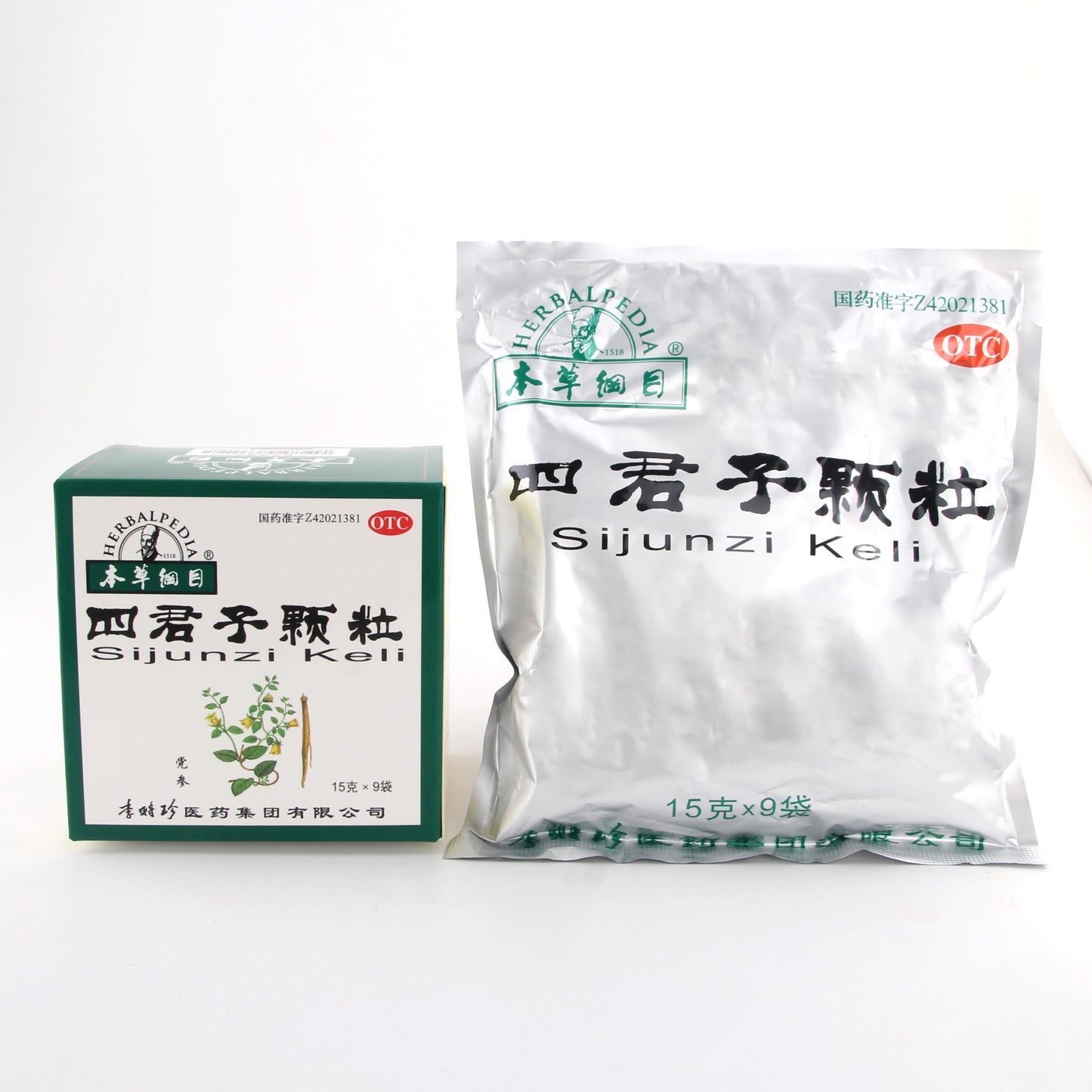 四君子颗粒 Sijunzi Keli, for Spleen and Stomach Qi Deficiency, Poor Appetite, Reduced Food Intake, and Loose Stools