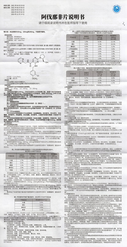 海驰 阿伐那非, Avanafil Tablets, 100mg (10 tablets/box), for Erectile Dysfunction, ED