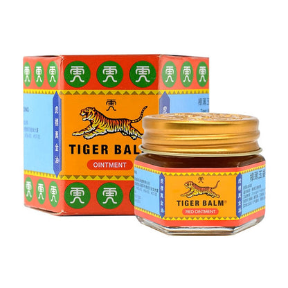 虎标万金油, 樟薄玉香软膏, Tiger Balm Red Ointment, Zhangbo Yuxiang Ruangao, 19.4g, Effective in Relieving Muscular Aches and Pains